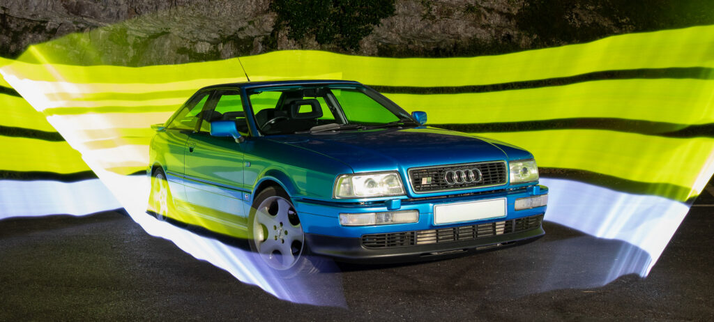 Audi S2 Light Painting 